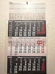 Tobja Monatskalender Wandkalender Mit Schieber Anthrazit