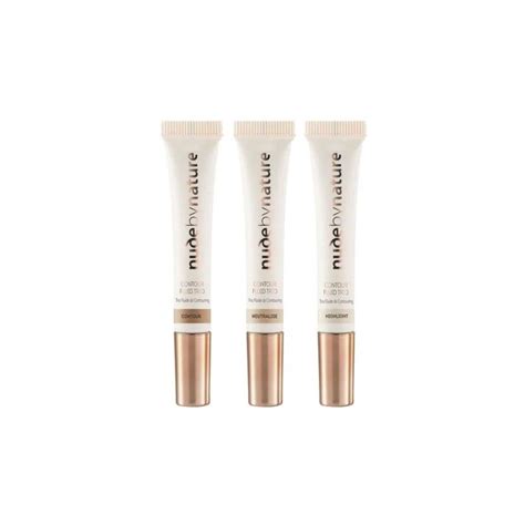 Nude By Nature Contour Fluid Trio 3x3 5g BIG W