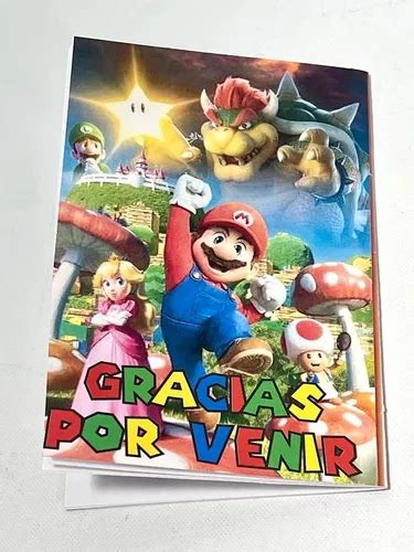 Libritos Personalizados Para Colorear X Mario Bros En Venta En San