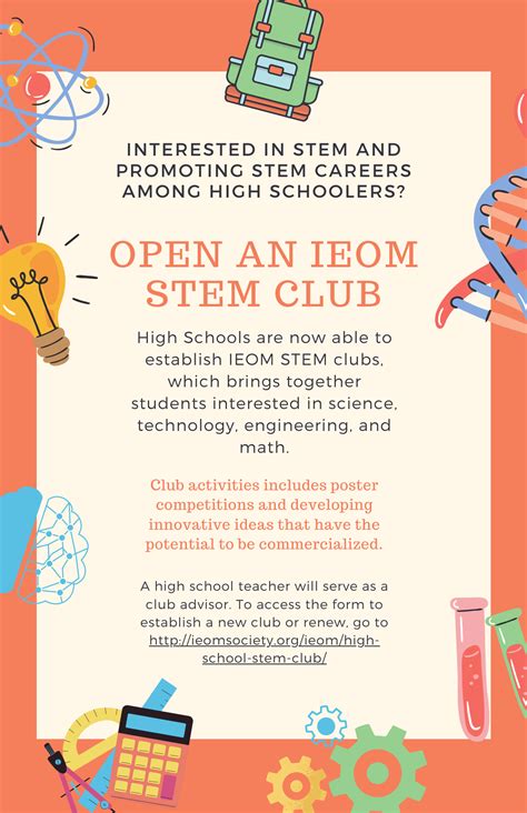 High School STEM Club | IEOM