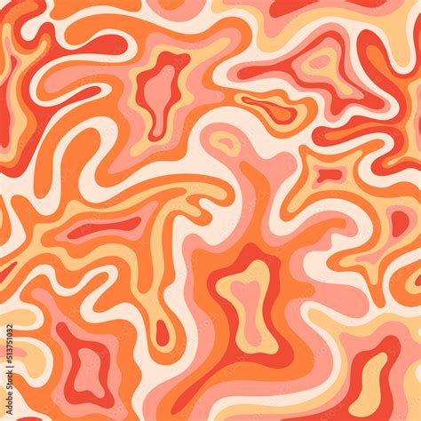 70s Background Swirl