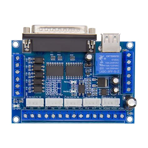 Adaptador De Interfaz Cnc De 5 Ejes Placa De Separación Controlador De