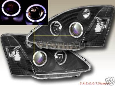 Purchase Honda Civic Si Headlights Projector Halo Black