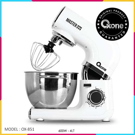 Jual Mixer Oxone Ox 851 Master Stand Mixer 600w 4lt Shopee Indonesia