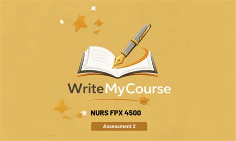 Nurs Fpx 4500 Assessment 2 PowerPoint Example