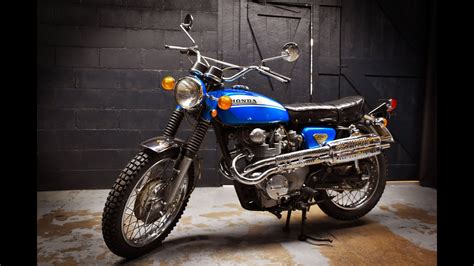 Sold 1970 Honda Cl450 K3 Scrambler 450 Youtube