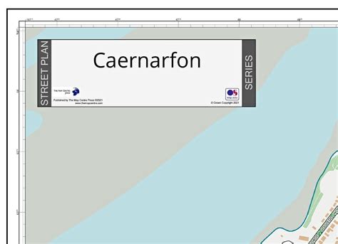 Caernarfon Street Map