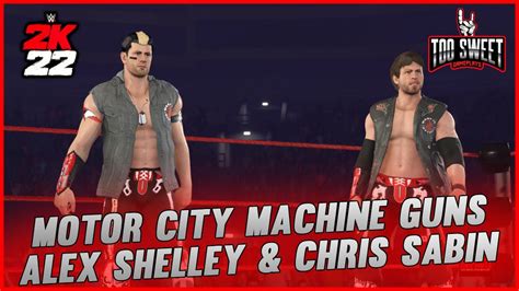 Wwe 2k22 Motor City Machine Guns Alex Shelley And Chris Sabin 2008