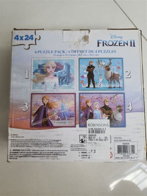 Disney Frozen Puzzle, Hobbies & Toys, Toys & Games on Carousell