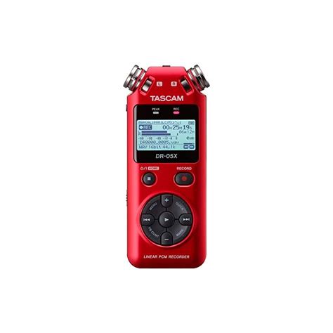 Tascam Dr X Stereo Handheld Digital Audio Recorder And Usb Audio