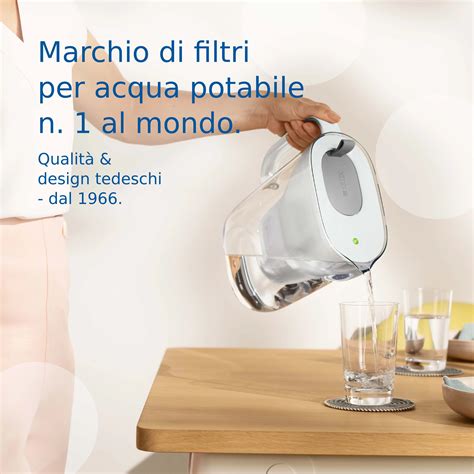 Caraffa Filtrante Per Acqua Brita Style Grey 2 4 L Con 1 Filtro Incluso