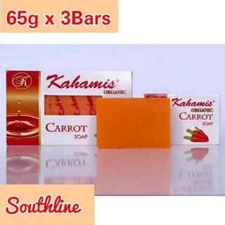 Kahamis Organic Carrot Soap G X Bars Shopee Philippines