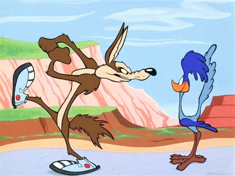 Wile E. Coyote With Road Runner Image - Desi Comments