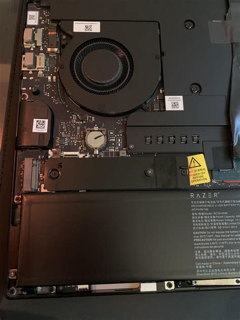 Installing Additional Ssd In Razer Blade 15 Advanced 2021 Cant Figure Out How To Take Out