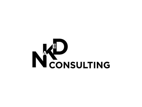 Modern Upmarket Logo Design For Naked Consulting By Bndesigner