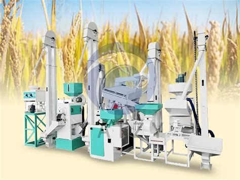 High Capacity 15tpd Rice Milling Machine Production Line