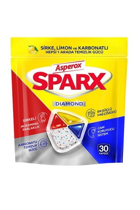 ASPEROX Sparx Bulaşık Makinesi Kapsülü 30 LuFiyatı, Yorumları - Trendyol