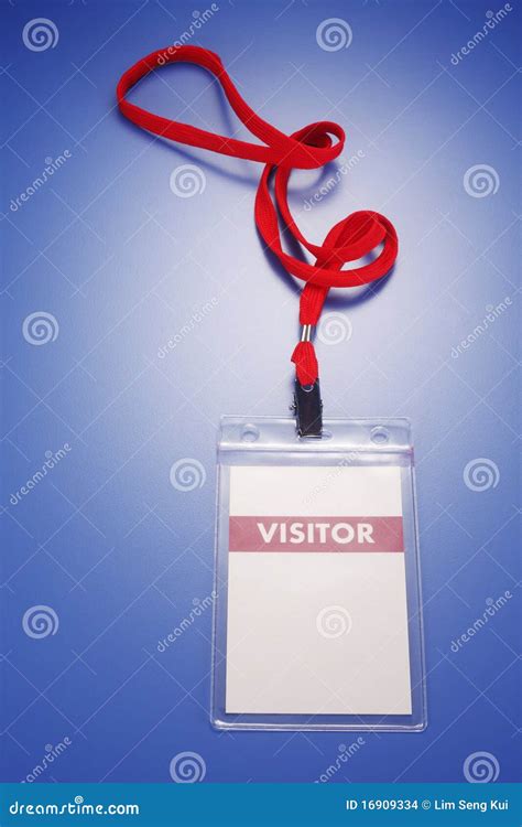 Visitor Pass Stock Images - Image: 16909334