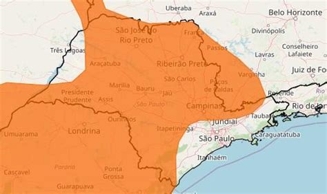 Atenção Litoral de SP está sob alerta amarelo para tempestades