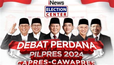 Ini Link Live Streaming Debat Capres Cawapres Perdana 12 Desember 2023