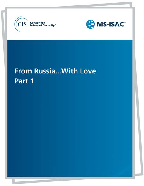 From Russia…with Love Part 1 Of 2