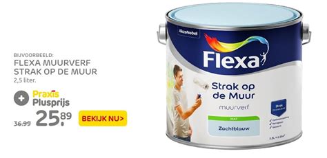 Flexa Muurverf Strak Op De Muur L Aanbieding Bij Praxis