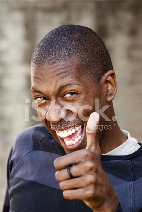 Thumbs UP Black Man Portrait Stock Photos - FreeImages.com