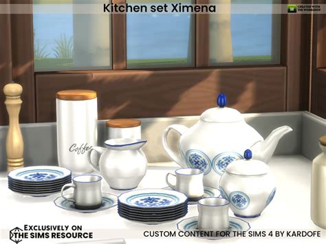 The Sims Resource Kitchen Set Ximena