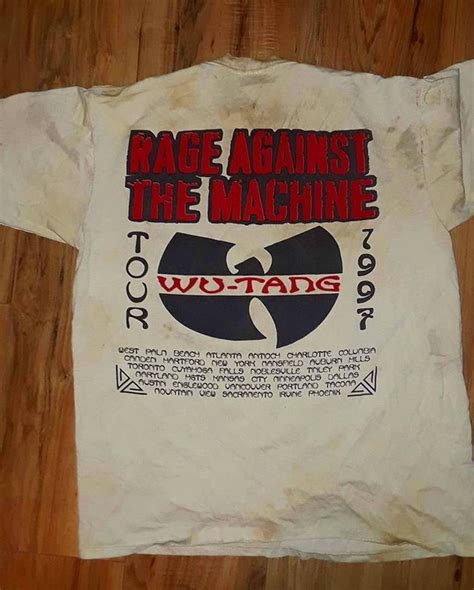 Rage Against The Machine WU Tang Clan World Tour 1997 Wu