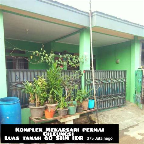 Rumah Dalam Komplek 1 Lantai Di Komplek Mekar Sari Cilengsi Bogor