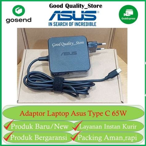 Promo 100 Produk Ori Adaptor Charger Laptop Asus 65w Usb Type C