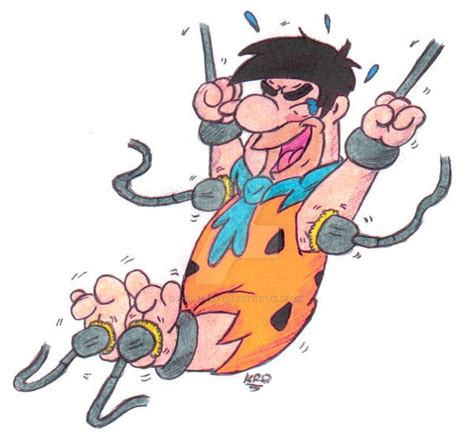 Buffer Tickle Torture Fred Flintstone By Knightrayjack On Deviantart