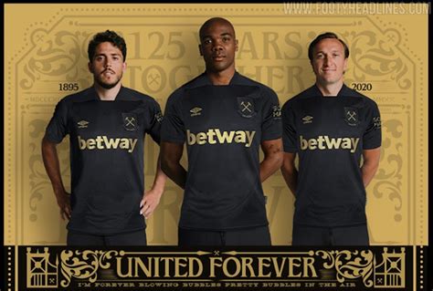 Classy West Ham 20 21 Third Kit Released 125th Anniversary Footy