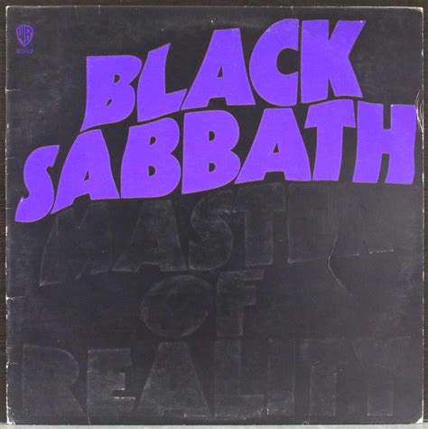 Пластинка Master Of Reality Black Sabbath. Купить Master Of Reality ...