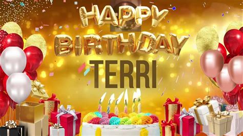 Terri Happy Birthday Terri Youtube