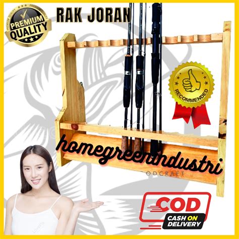 Jual Rak Joran Pancing Lubang Standing Rack Rod Holder Tegek Alat