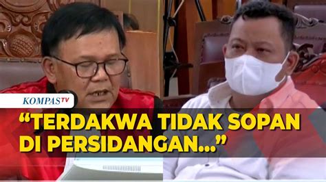 Hal Memberatkan Kuat Maruf Divonis 15 Tahun Penjara Tidak Sopan Tidak