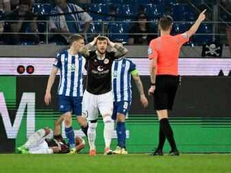 Niederlage Beim Ksc St Pauli Stolpert Im Aufstiegsrennen Fussballdaten