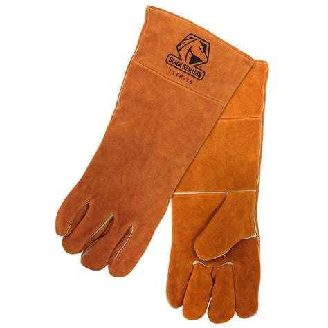 Gloves Shoulder Split Cowhide Stick Glove