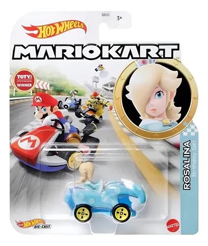 Hot Wheels Coleção Mario Kart Rosalina Mattel Parcelamento sem juros