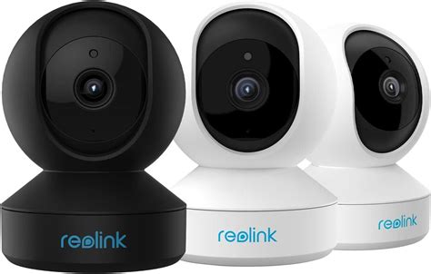 Amazon.com : REOLINK 4MP Indoor Security Camera E1 Pro Bundle (2 White + 1 Black), 2.4/5 GHz Wi ...