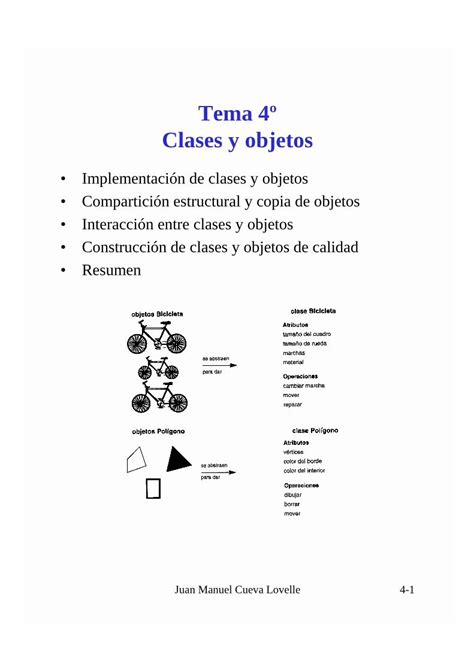 Pdf Tema 4º Clases Y Objetos Uniovi Esdi002 Edv Uniovi Es 2001