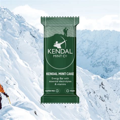 Kmc Nrg Bar Kendal Mint Cake Recharged Pocket Sized Energy Bar 35g