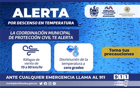 Alerta Protecci N Civil Municipal Por Descenso De Temperatura En