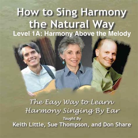 Learn to Sing Harmony Instructional CDs and Downloads