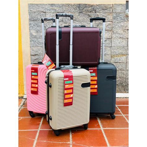 Mala De Viagem Bordo Rodinhas E Medidas Abs Kg Shopee Brasil