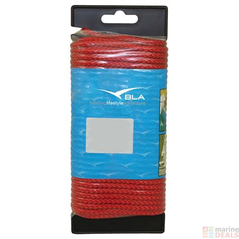 Buy Bla Handy Line Plait Polyester Rope Red Mm X M Online At