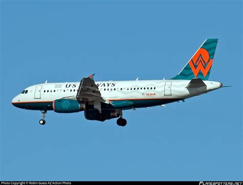 N838AW US Airways Airbus A319 132 Photo By Robin Guess AZ Action Photo