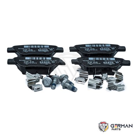 Buy Audi Volkswagen Rear Brake Pad Set K German Parts