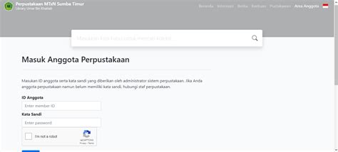 Slims Senayan Library Management System Perpustakaan Digital Mtsn